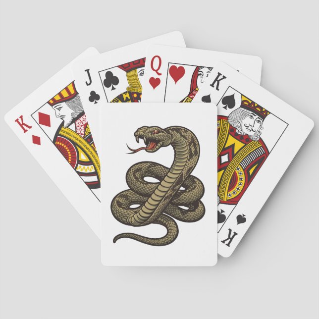 Jeu De Cartes Venom Fury : Grève mortelle de crotales (dos)
