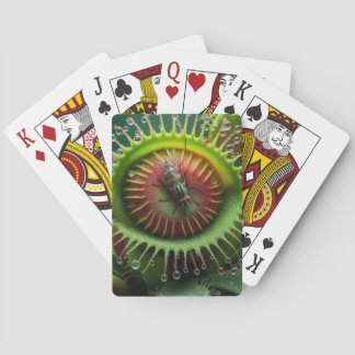 Jeu De Cartes Venus Flytrap Floral Carnivorous Whimsical