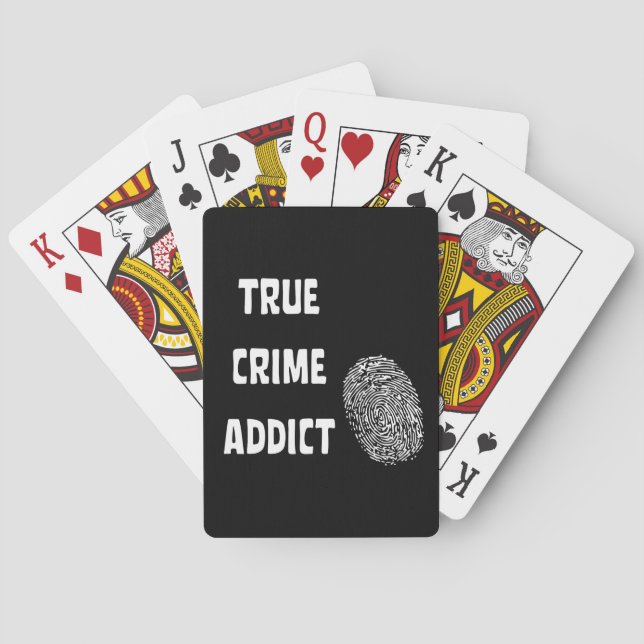 Jeu De Cartes Véritable adepte du crime (dos)