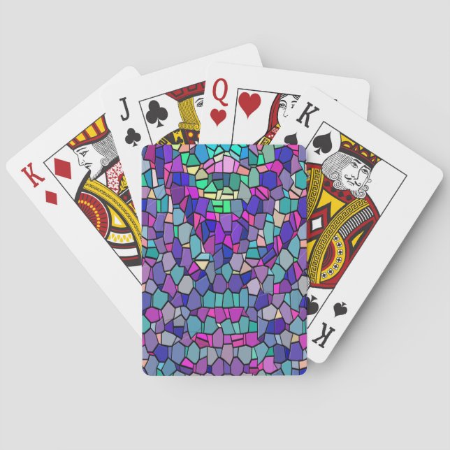Jeu De Cartes Verre...... (dos)