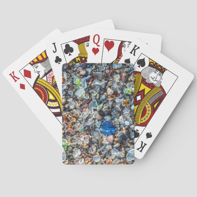 Jeu De Cartes Verre de mer étincelant (dos)