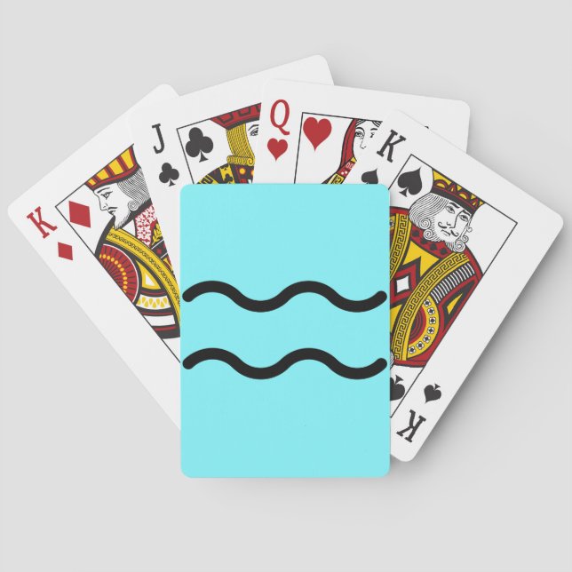 Jeu De Cartes Verseau  (dos)