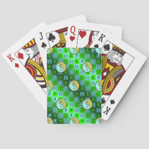 Jeu De Cartes Verseau & Chèvre Métal