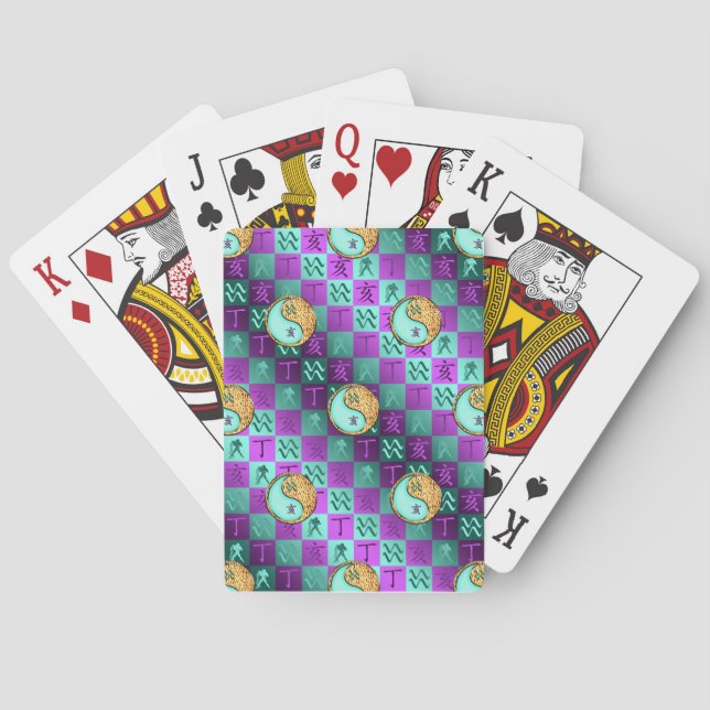Jeu De Cartes Verseau & Sanglier de Feu (dos)