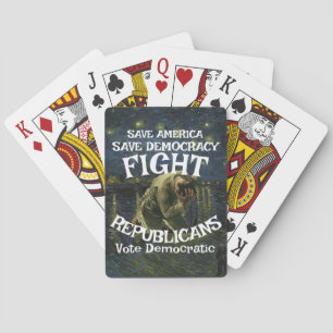 JEU DE CARTES VÊTEMENT PARTI RÉPUBLICAIN DHS CBP ICE TSA DÉCÈS N
