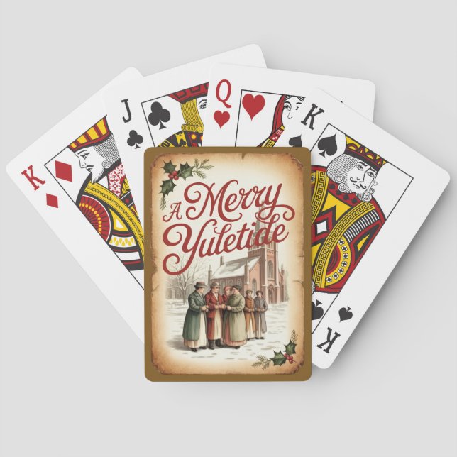 Jeu De Cartes Victorian Christmas – A Merry Yuletide (dos)