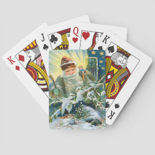 Jeu De Cartes Victorian Santa Claus