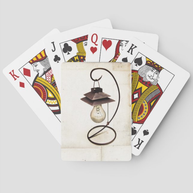 Jeu De Cartes Victorian Steampunk Lamp (dos)