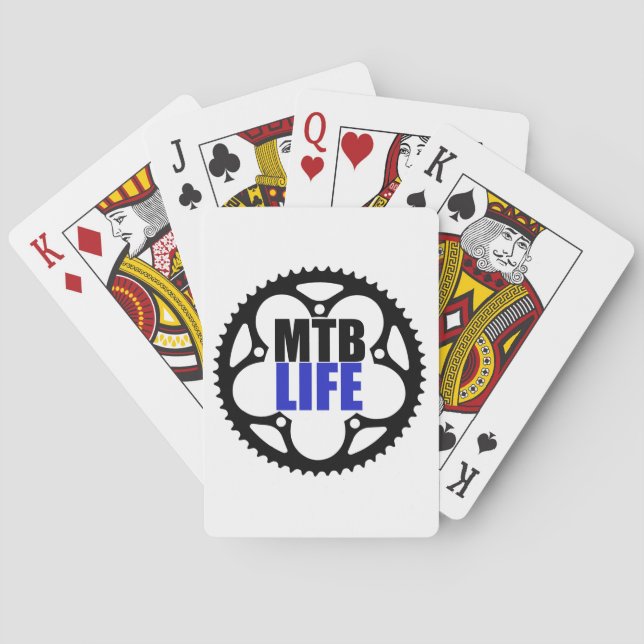Jeu De Cartes Vie de VTT (dos)