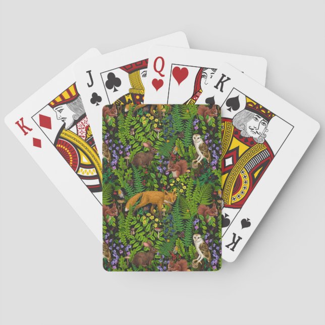 Jeu De Cartes Vie forestière (dos)