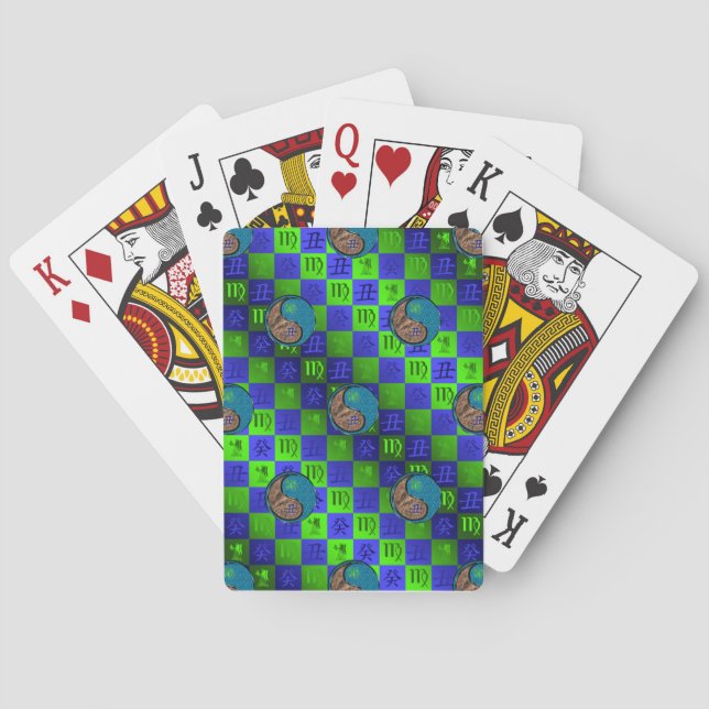 Jeu De Cartes Vierge & Boeuf d'eau (dos)