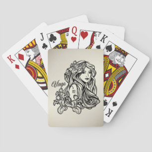 Jeu De Cartes Vierge du zodiaque Vierge