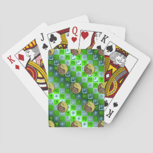Jeu De Cartes Vierge & Serpent Métal