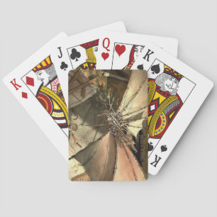 Jeu De Cartes Vieux Steampunk Distressed Jouer Cartes