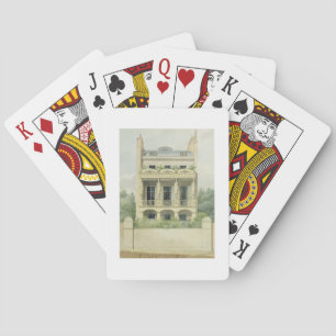 Jeu De Cartes View of the Back Front of Henry Phillip
