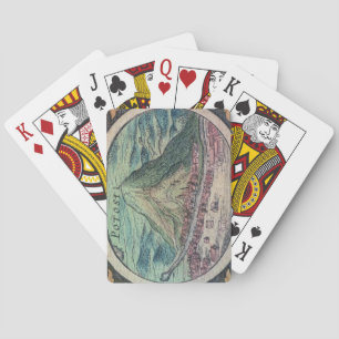 Jeu De Cartes View of the city of Potosi, Bolivia, with its famo