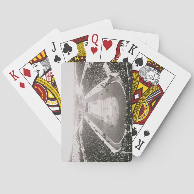 Jeu De Cartes View of the Première Olympic Games d'Athènes (dos)