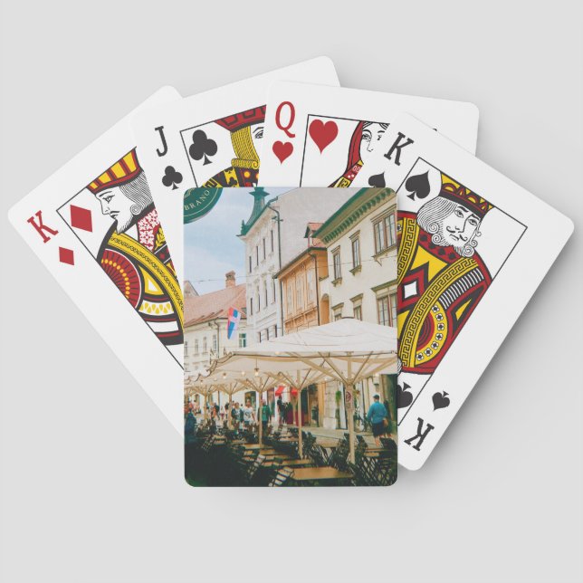 Jeu De Cartes Ville de Ljubljana (dos)