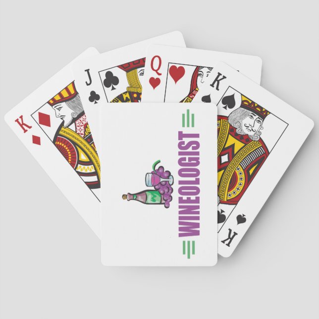 Jeu De Cartes Vin humoristique (dos)