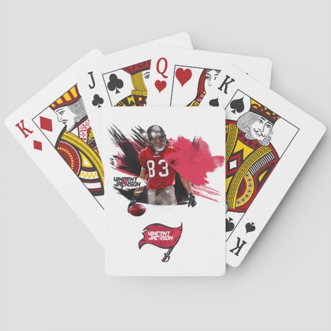 Jeu De Cartes Vincent Jackson (dos)