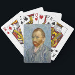 Jeu De Cartes Vincent Van Gogh - Autoportrait<br><div class="desc">Autoportrait / Portrait de l'artiste / Portrait de l'artiste par Vincent Van Gogh en 1889</div>