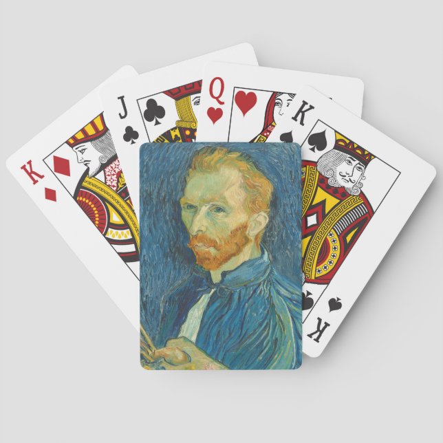 Jeu De Cartes Vincent van Gogh | Autoportrait, 1889 (dos)