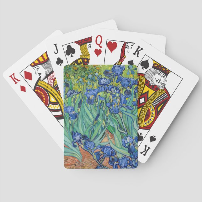 Jeu De Cartes Vincent Van Gogh - Irises (dos)