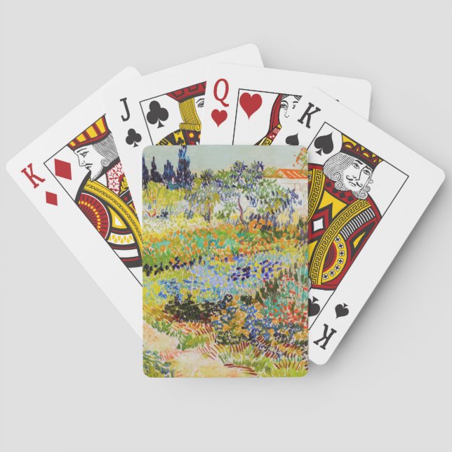 Jeu De Cartes Vincent van Gogh - Jardin à Arles (dos)
