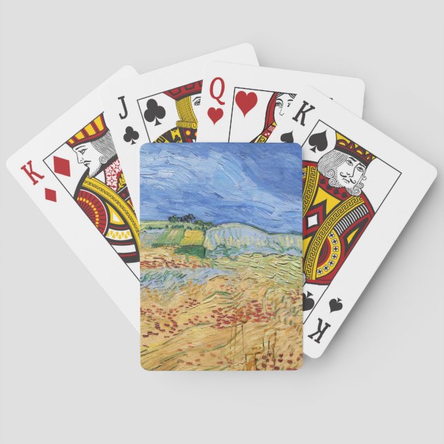 Jeu De Cartes Vincent van Gogh - Les champs / Plaine à Auvers (dos)