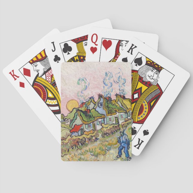 Jeu De Cartes Vincent van Gogh - Maisons et figure (dos)