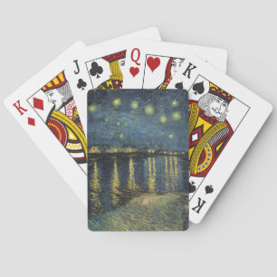 Jeu De Cartes Vincent van Gogh   Nuit étoilée sur le Rhône
