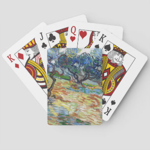 Jeu De Cartes Vincent van Gogh - Oliviers : Ciel bleu brillant