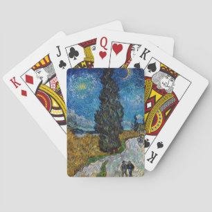 Jeu De Cartes Vincent van Gogh - Route au cyprès et à l'étoile