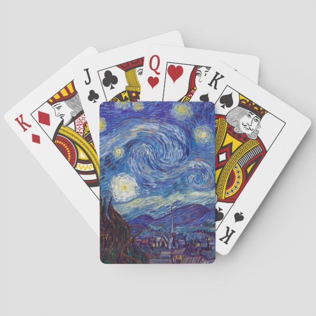 Jeu De Cartes VINCENT VAN GOGH - Starry night 1889 (dos)