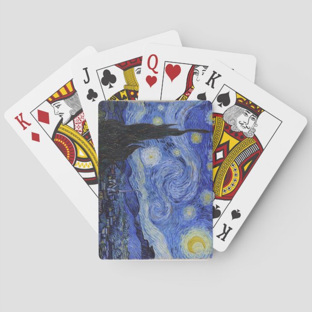Jeu De Cartes Vincent Van Gogh "Starry Night" Playing Cards (dos)