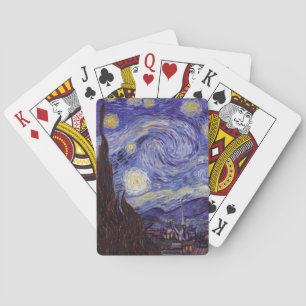 Jeu De Cartes Vincent Van Gogh Starry Nuit Vintage Art