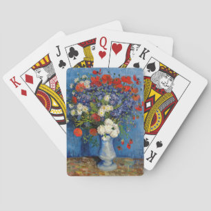 Jeu De Cartes Vincent van Gogh - Vase avec des Bleuets & Coqueli
