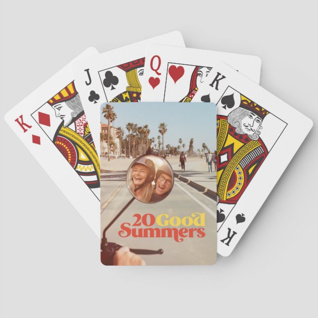 Jeu De Cartes Vingt Bons Étés (dos)