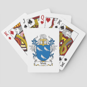 Jeu De Cartes Vink Family Crest