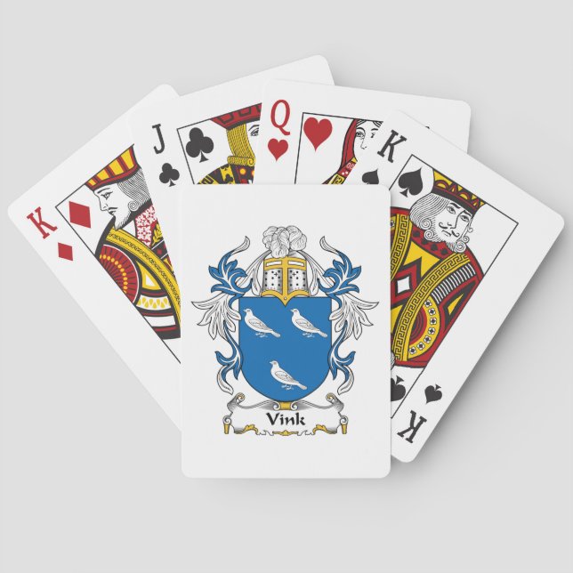 Jeu De Cartes Vink Family Crest (dos)
