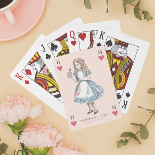 Jeu De Cartes Vintage Alice au pays des merveilles Buvez-moi Fai