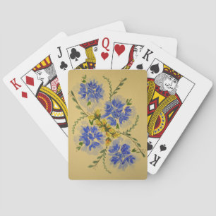 Jeu De Cartes Vintage Blue Mums - Lecture de cartes