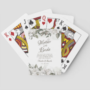 Jeu De Cartes Vintage Cherish Mère de la Mariée Personnalisée