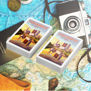 Jeu De Cartes Vintage Columbus Ohio