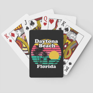 Jeu De Cartes Vintage Daytona Beach Floride