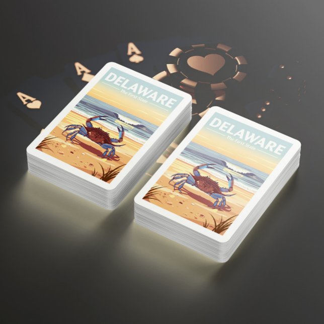 Jeu De Cartes Vintage Delaware (Créateur téléchargé)