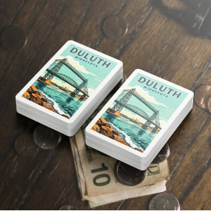 Jeu De Cartes Vintage Duluth Minnesota