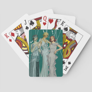 Jeu De Cartes Vintage Fashionista Classic Playing Cards