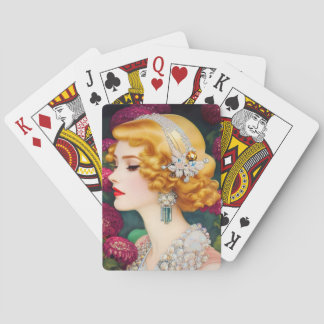 Jeu De Cartes Vintage Fashionista Classic Playing Cards