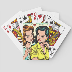Jeu De Cartes Vintage Girls Romance